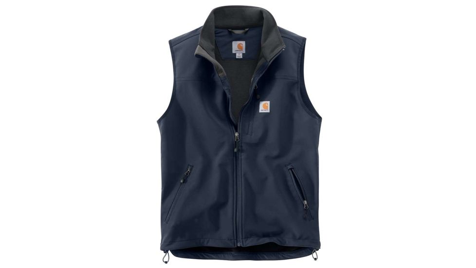 Carhartt Denwood Vest - Mens, Navy, Extra Large-Regular, 102219-412-XL-REG
