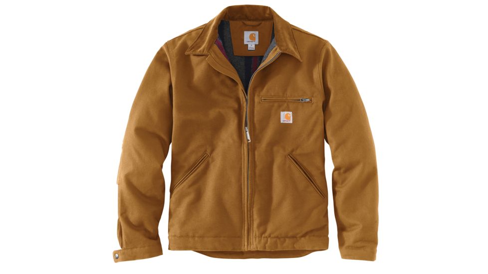 Carhartt Detroit Jacket - Mens, Carhartt Brown, Large, 103828-BRN-REG-L