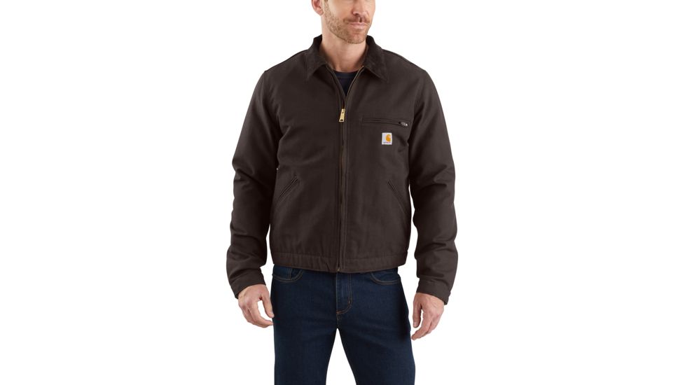 Carhartt Detroit Jacket - Mens, Dark Brown, Large, 103828-DKB-REG-L