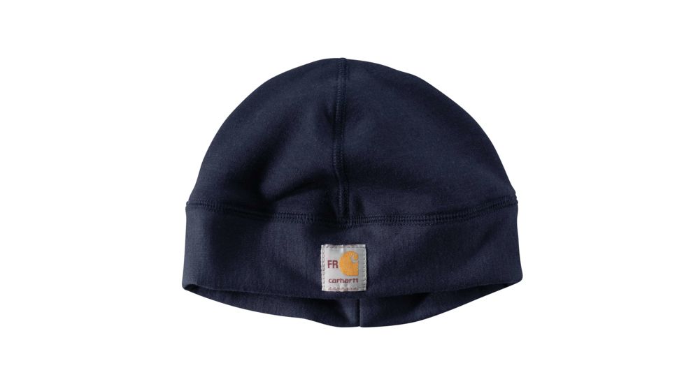 Carhartt Flame-Resistant Fleece Hat, Dark Navy, One Size Fits All 101578-410-OFA