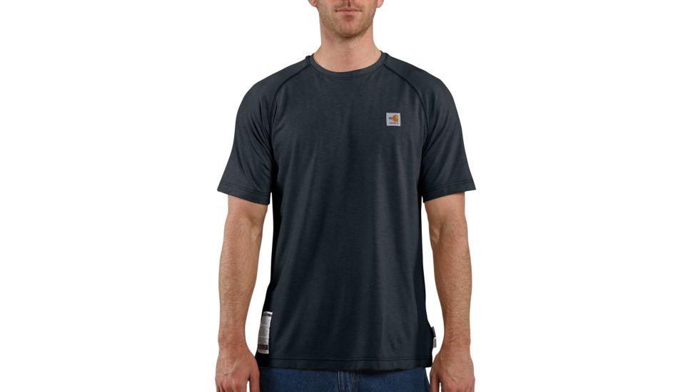 Carhartt Flame-Resistant Force Short Sleeve T-Shirt, Dark Navy, Medium/Regular FRK008-DNY-REG-MED