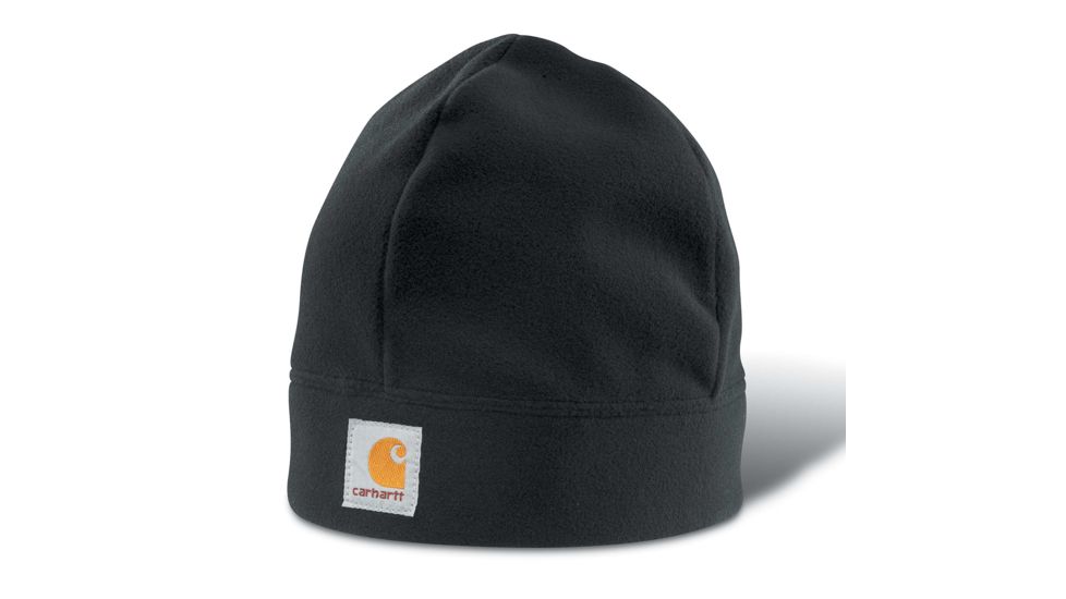 Carhartt Fleece Hat for Mens, Black, One Size Fits All A207-BLK-OFA
