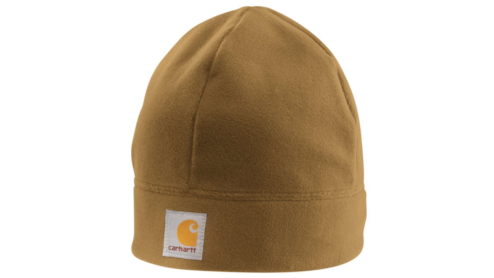Carhartt Fleece Hat for Mens, Carhartt Brown, One Size Fits All A207-BRN-OFA