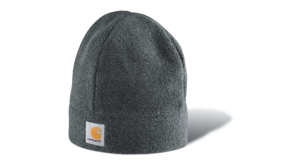 Carhartt Fleece Hat for Mens, Charcoal Heather, One Size Fits All A207-CHH-OFA