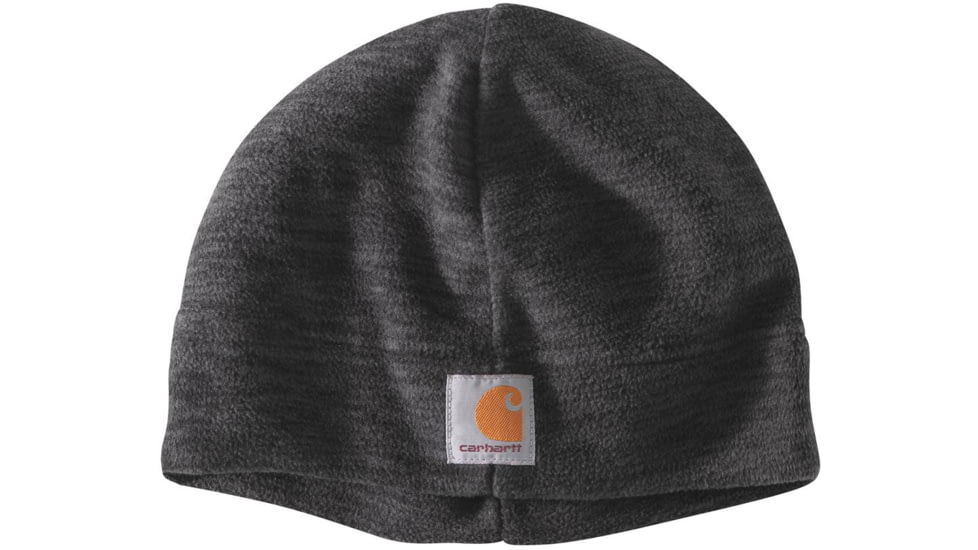 Carhartt Fleece Hat - Mens, Black/Steel Space Dye, One Size, A207-N02-OFA