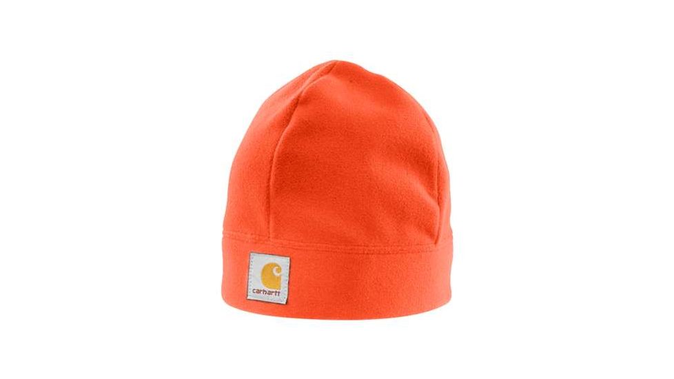 Carhartt Fleece Hat - Mens, Hunter Orange, One Size, A207-822-OFA