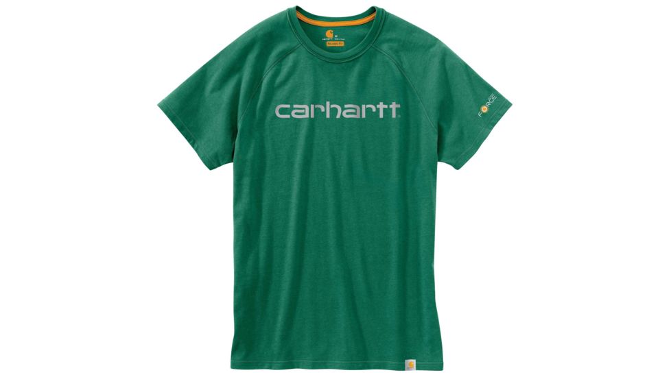 Carhartt Force Cotton Delmont Gphc Short Sleeve T Shirt - Mens, Botanical Heather, 2XL-REG 102549-313-REG-2XL