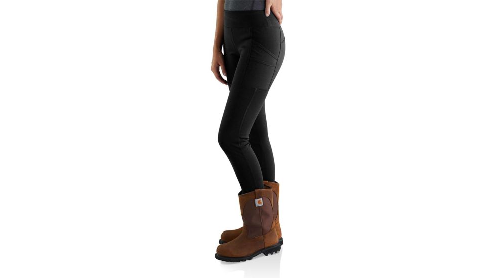Carhartt Force Light Weight Legging - Womens, Black, Extra Small, 103609-001TLLXSA