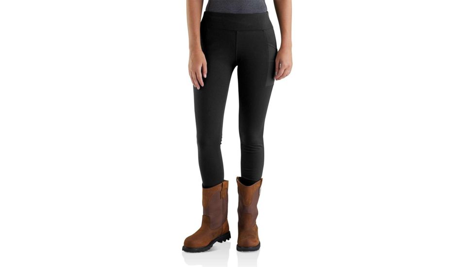 Carhartt Force Light Weight Legging - Womens, Black, Extra Small, 103609-001TLLXSA