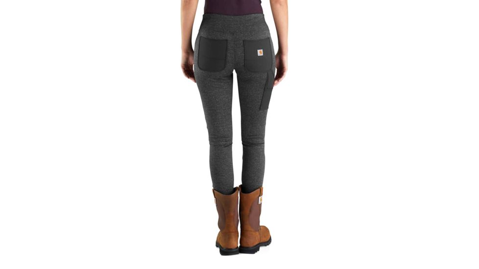Carhartt Force Utility Legging Regular - Womens, Black Heather, Extra Large, 102482-013-XL-REG
