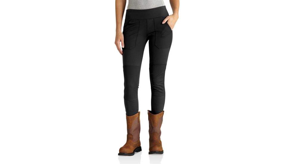 Carhartt Force Utility Legging - Womens, Black, Medium, Short, 102482-001-SHT-M