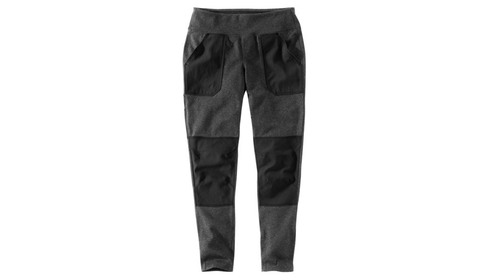 Carhartt Force Utility Legging - Womens, Black Heather, Large, Regular, 102482-013-REG-L
