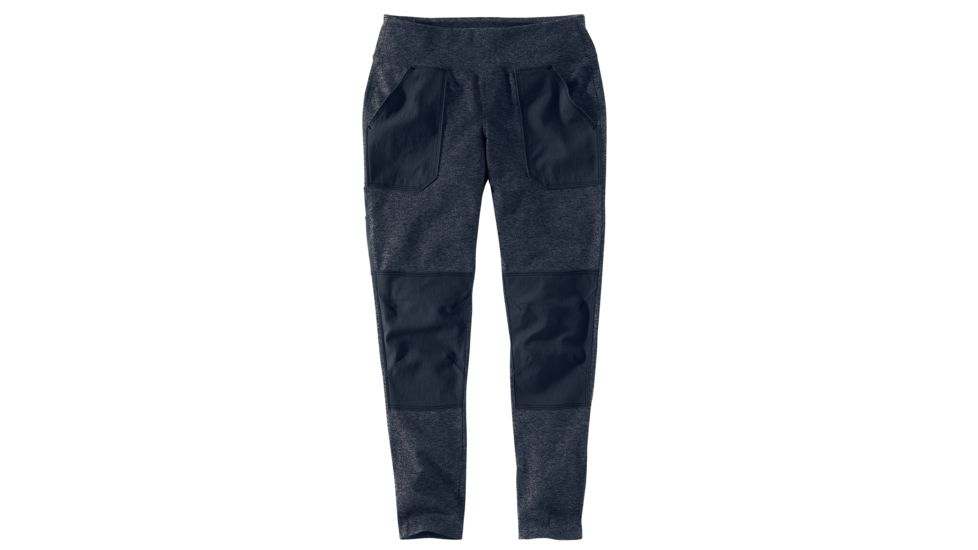 Carhartt Force Utility Legging - Womens, Navy Heather/Navy, Extra Small, Tall, 102482-979-TLL-XS