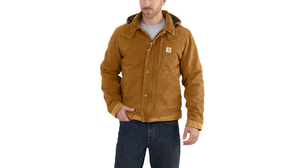 Carhartt Full Swing Caldwell Jacket for Mens, Carhartt Brown, 2XL/Regular 102358-211-REG-2XL