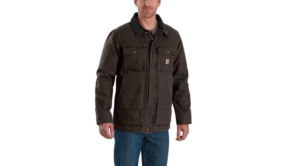 Carhartt Full Swing Armstrong Traditional Coat - Men's, Dark Brown, Extra Large, Regular, 103283-201-REG-XL