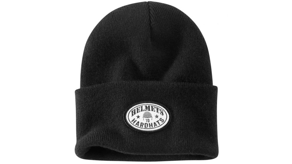 Carhartt H2H Patch Acrylic Watch Hat for Mens, Black, One Size Fits All 102720-001-OFA