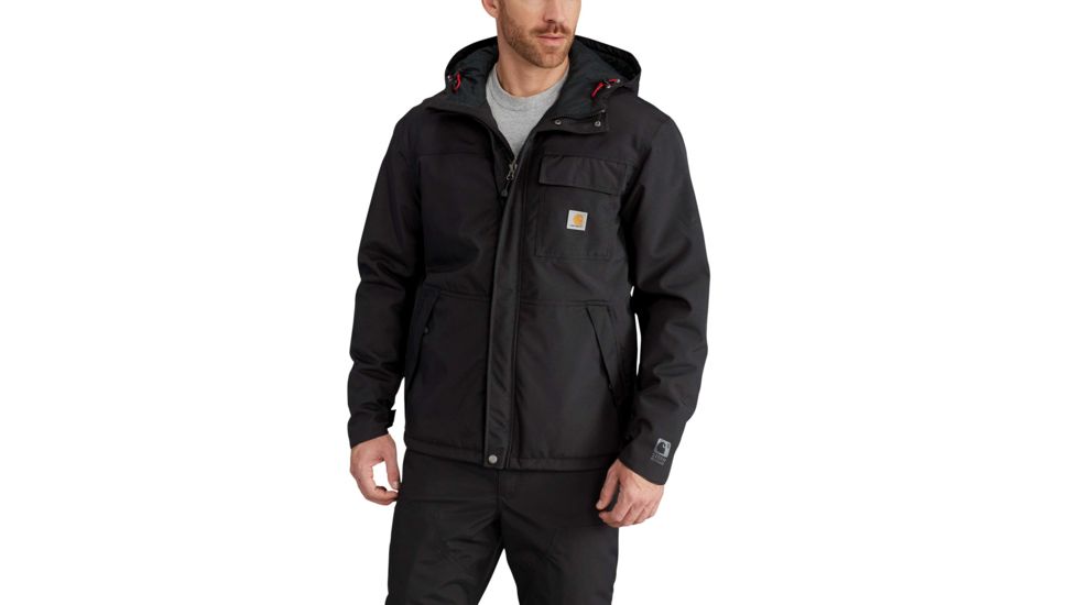 Carhartt Insulated Shoreline Jacket - Men's, Black, 2XL/Regular, 102702-001-REG-2XL