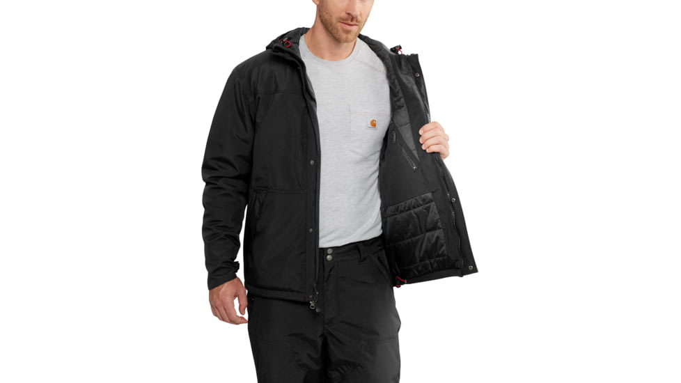 Carhartt Insulated Shoreline Jacket - Men's, Black, 3XL, Tall, 102702-001-TLL-3XL