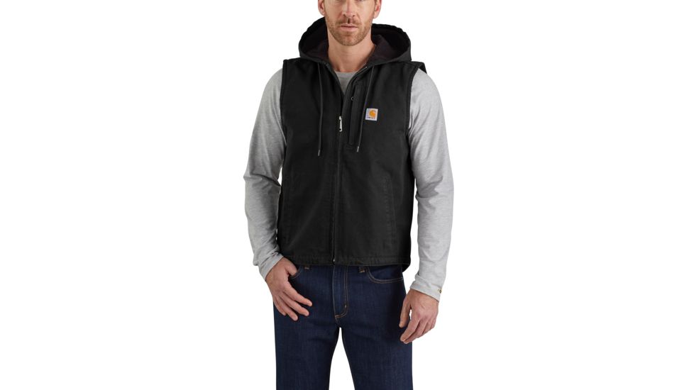 Carhartt Knoxville Vest - Mens, Black, Small, 103837-BLK-REG-S