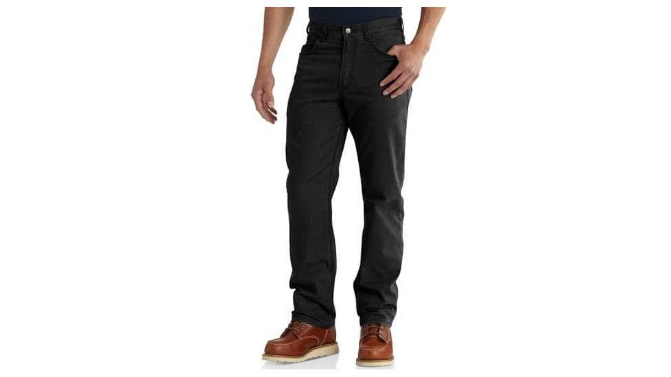 Carhartt M Rugged Flex Rigby Five Pocket Pant - Men's, Black, 44 Waist, 30 Inseam, 102517-001-30-44
