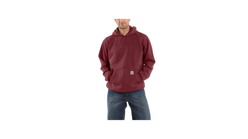 Carhartt MW Sweatshirt Hdd Pullover Org Fit - Mens, Port Heather, M-REG, K121-645-REG-MED