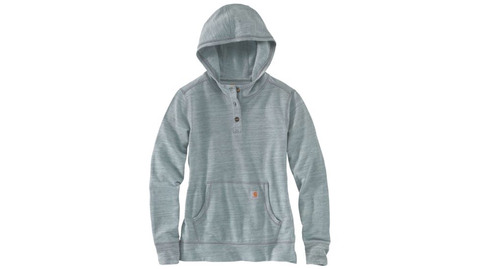 Carhartt Norwalk Hoodie - Womens, Lead Space Dye, XL-REG 103061-496-REG-XL
