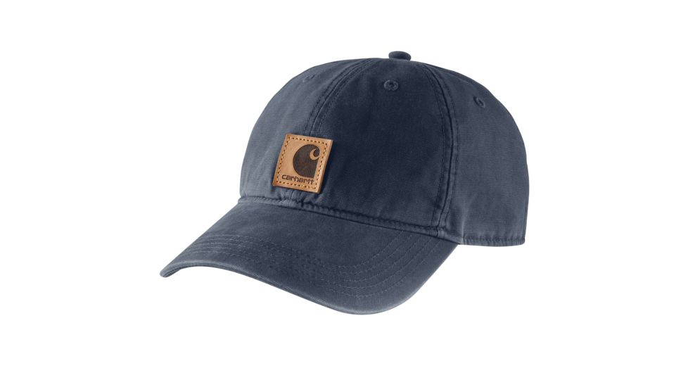 Carhartt Odessa Cap Cotton Sandstone - Mens, Navy, One Size 100289-412-OFA
