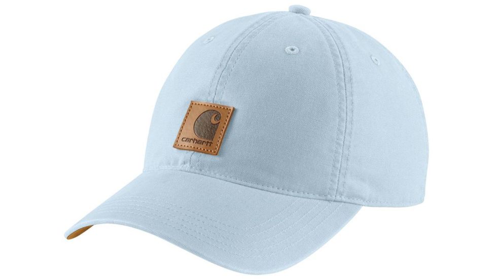 Carhartt Odessa Cap Cotton Sandstone - Womens, Soft Blue, One Size, 102427-I20-OFA