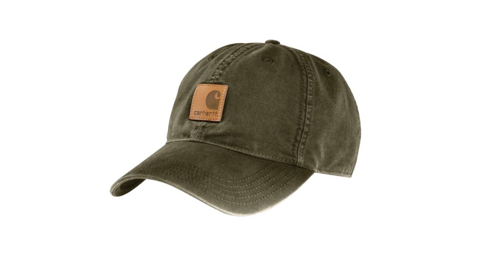 Carhartt Odessa Cap for Mens, Army Green, One Size Fits All 100289-301-OFA