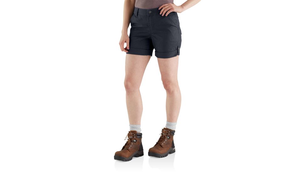 Carhartt Original Fit Smithville Short - Womens, Dark Indigo, 4-REG 103040-400-REG-4