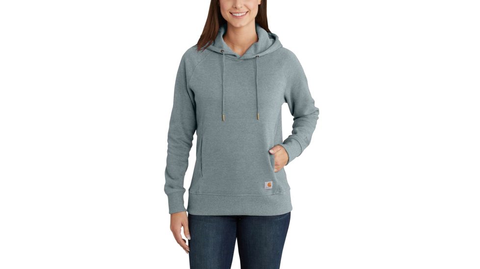 Carhartt Pullover Sweatshirt - Womens, Sea Glass Heather, XXL-REG 102797-334-REG-XXL