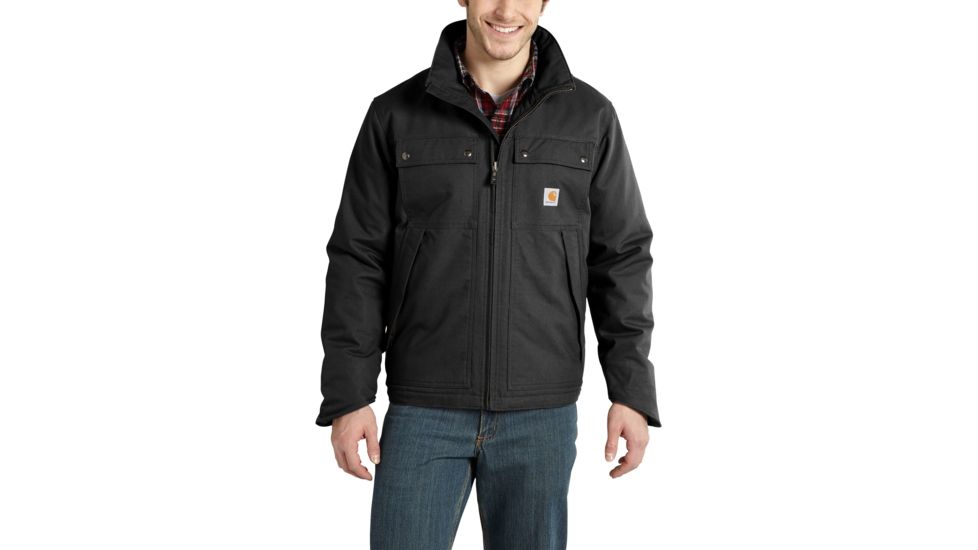 Carhartt Quick Duck Jefferson Traditional Jacket - Men's, Black, Small, Regular, 101492-001-REG-S