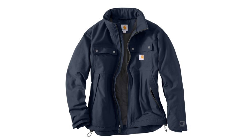 Carhartt Quick Duck Jefferson Traditional Jacket - Men's, Navy, Medium, Regular, 101492-412-REG-M