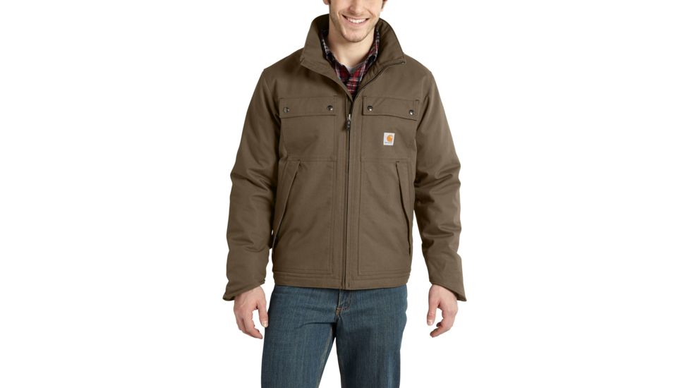 Carhartt Quick Duck Jefferson Traditional Jacket - Men's, Canyon Brown, Medium, Regular, 101492-908-REG-M