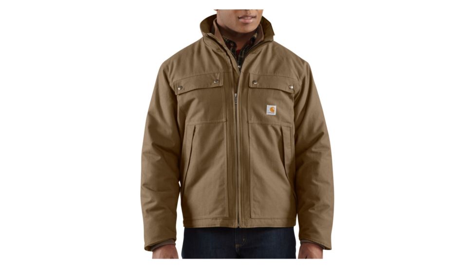 Carhartt Quick Duck Woodward Traditional Jacket - Men's-Black-Small