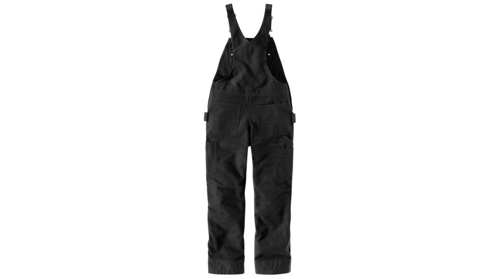 Carhartt Quilt Lined Duck Bib Overall - Womens, Black, Medium, 104049-BLK-REG-M