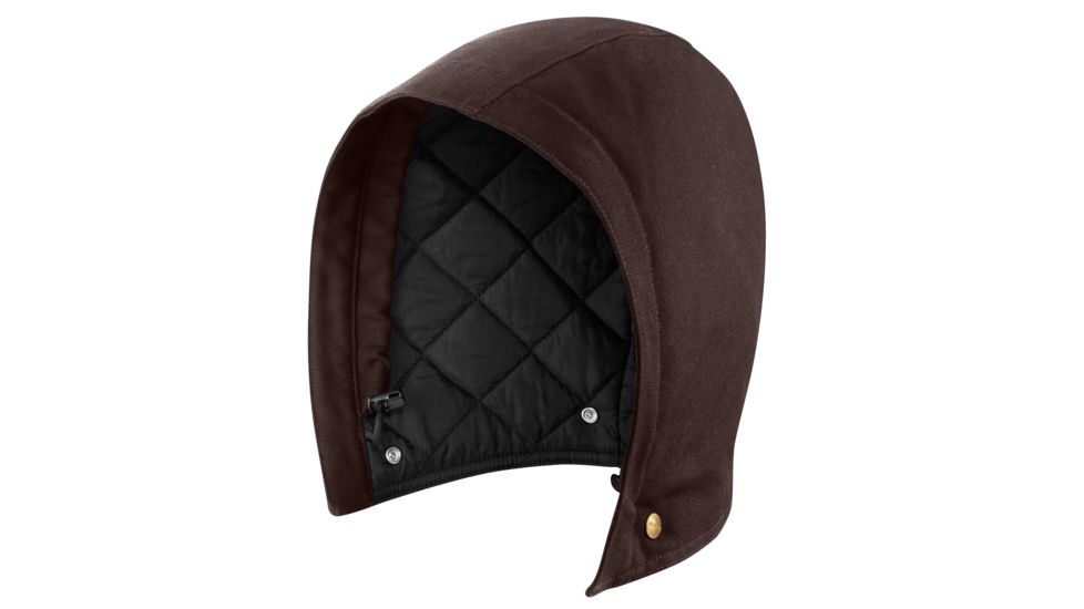 Carhartt Quilt Lined Sandstone Hood for Mens, Dark Brown, 2XL/5XL 102366-201-42771