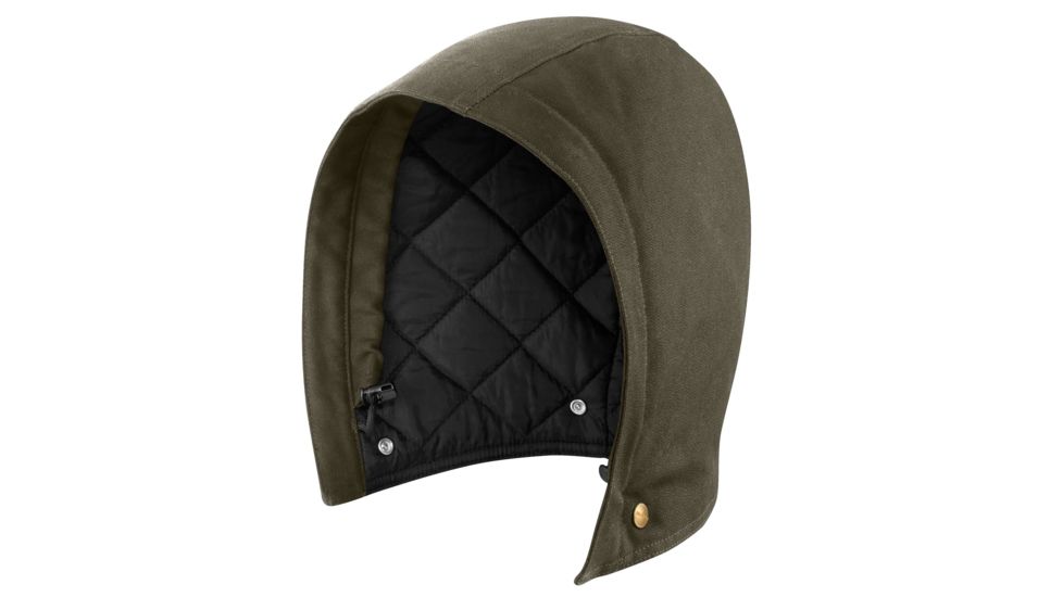 Carhartt Quilt Lined Sandstone Hood for Mens, Moss, Small/Extra Large 102366-316-S/X