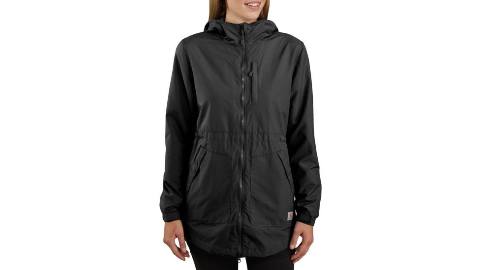 Carhartt Rain Defender Lightweight Coat - Womens, Black, Large, 104221-N04-REG-L