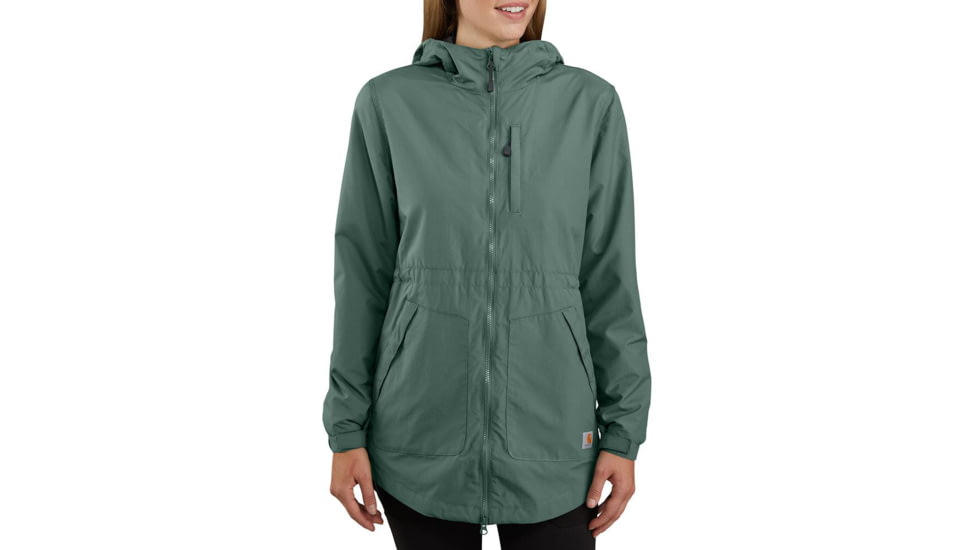 Carhartt Rain Defender Lightweight Coat - Womens, Musk Green, Medium, 104221-MKG-REG-M