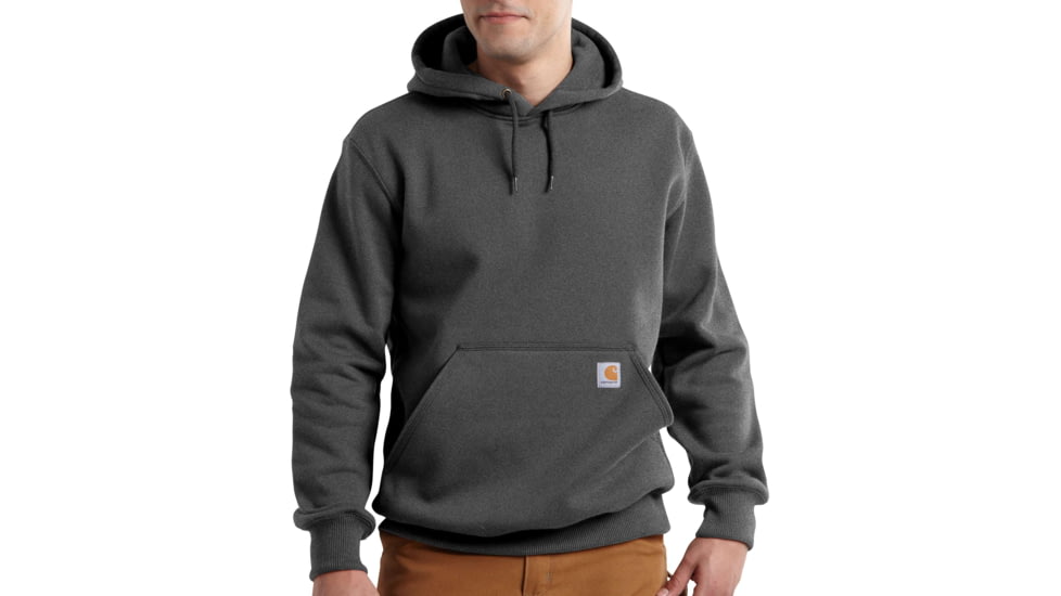 Carhartt RD Paxton HW Hooded Sweatshirt-Mens, Carbon Heather, 4XLarge, Tall, 100615-026-TLL-4XL