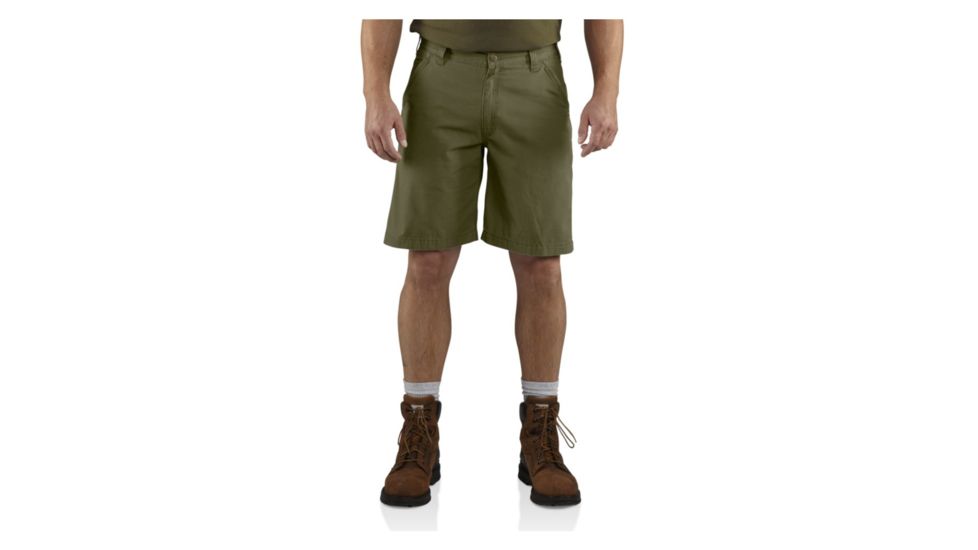 Carhartt Relaxed Fit Tacoma Ripstop Short - Mens-Army Green-33 Waist