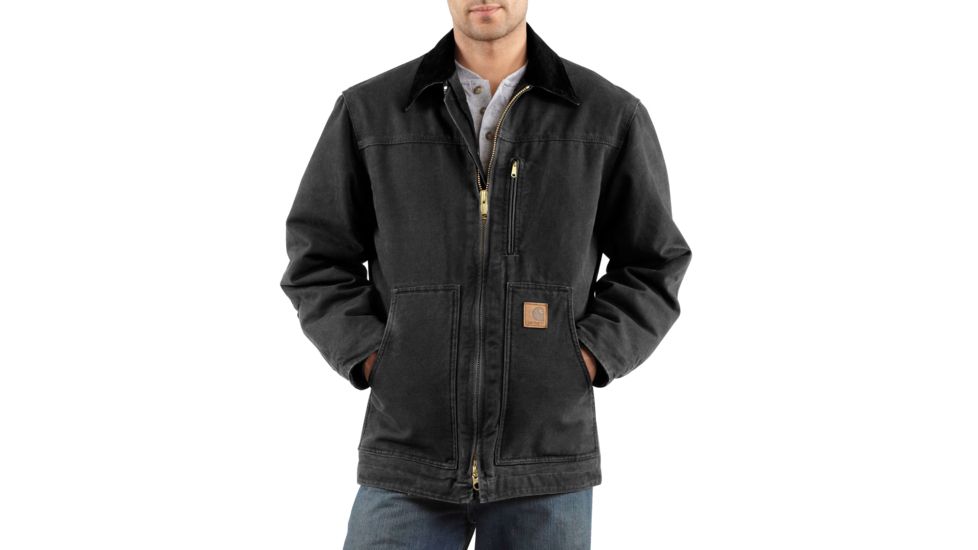 Carhartt Ridge Coat for Mens, Black, Medium/Regular C61-BLK-REG-MED