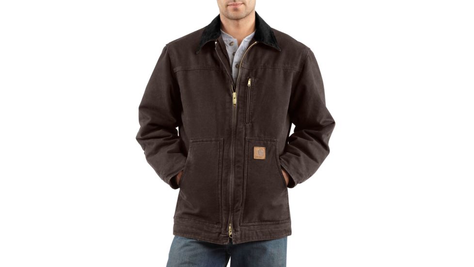 Carhartt Ridge Coat for Mens, Dark Brown, 2XL/Regular C61-DKB-REG-XXL