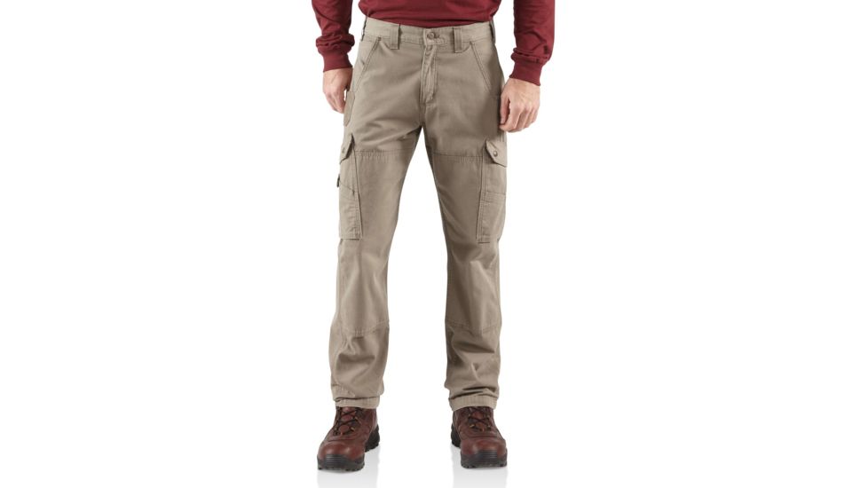Carhartt Ripstop Cargo Work Pant for Mens, Desert, 30/30 B342-DES-30-30