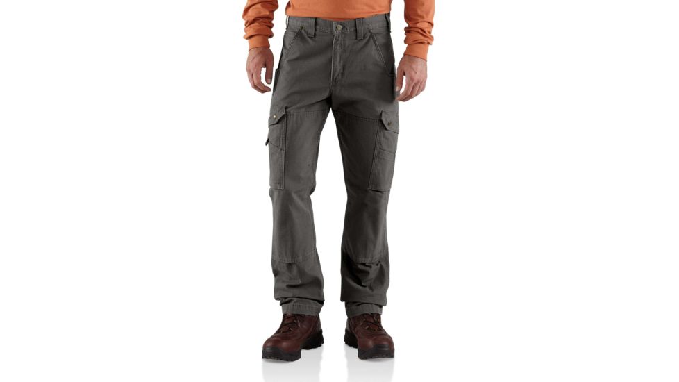 Carhartt Ripstop Cargo Work Pant for Mens, Gravel, 28/30 B342-GVL-30-28