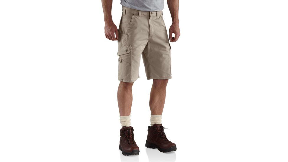 Carhartt Ripstop Cargo Work Short for Mens, Desert, 42 B357-DES-42
