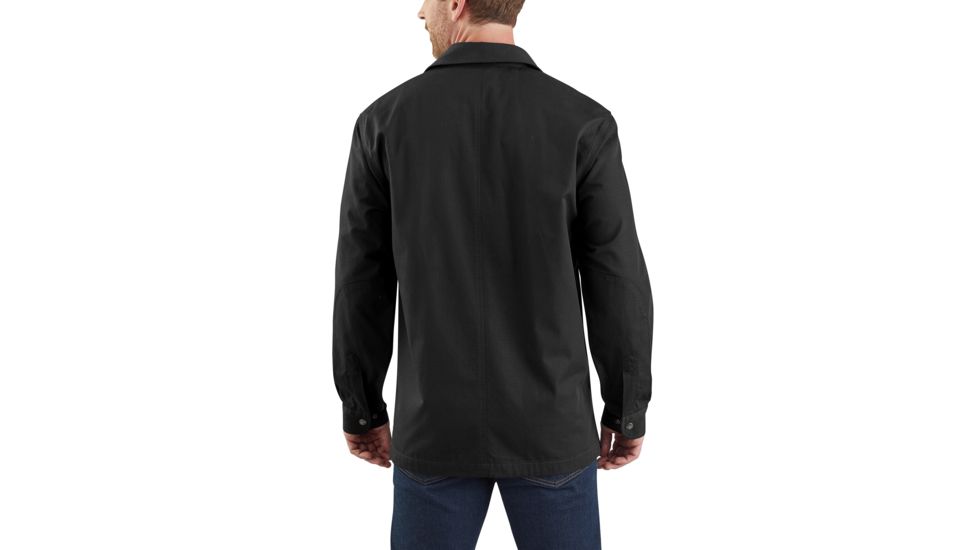 Carhartt Ripstop Solid Shirt Jac - Mens, Black, Medium, 104146-001-REG-M