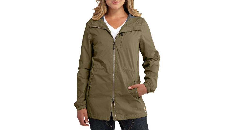Carhartt Rockford Jacket Regular - Womens, Military Olive, Large, 102388-396-L-REG