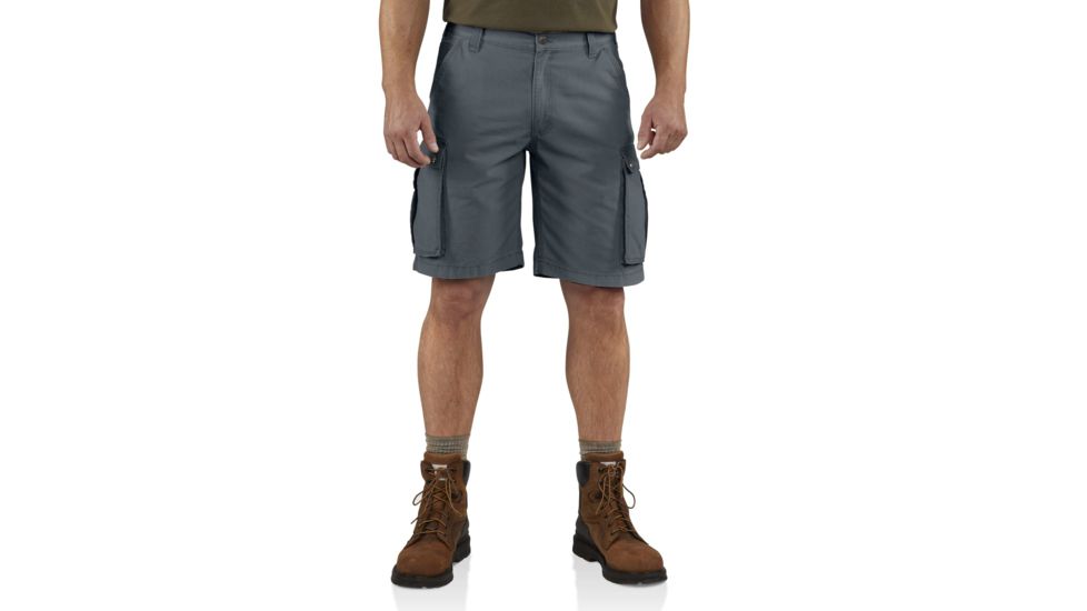 Carhartt Rugged Cargo Short for Mens, Bluestone, 28 100277-470-28